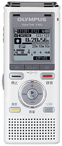 オリンパス　OLYMPUS Voice Trek V-862 ホワイト 臨場感溢れるクリアな録音性能、語学学習に最適な再生機能を備え